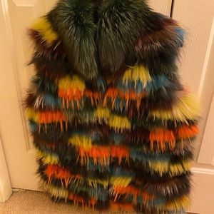 Genuine fur coat by Fur Vault (NEW-with tags)